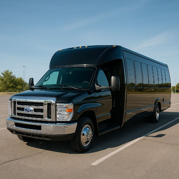 Charter Bus Rental Des Moines 18 Passenger Minibus
