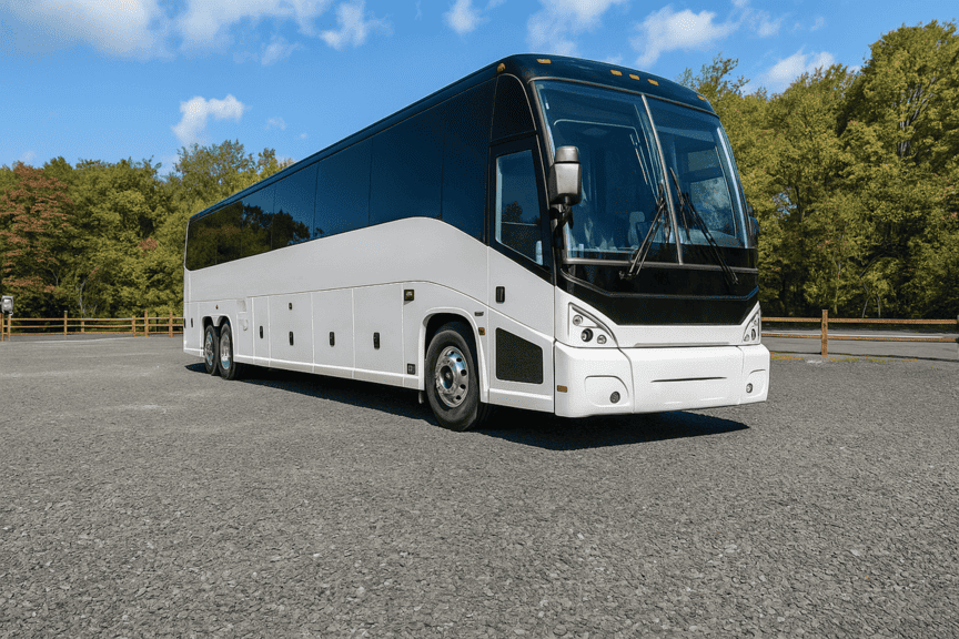 picture of Charter Bus Rental Des Moines coach bus